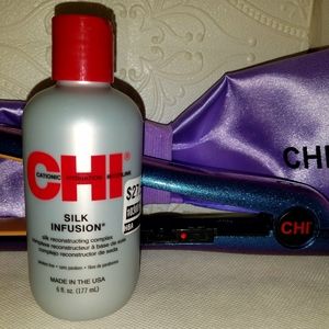 NEW Glitter Chi Hair Straightener and Chi silk inf